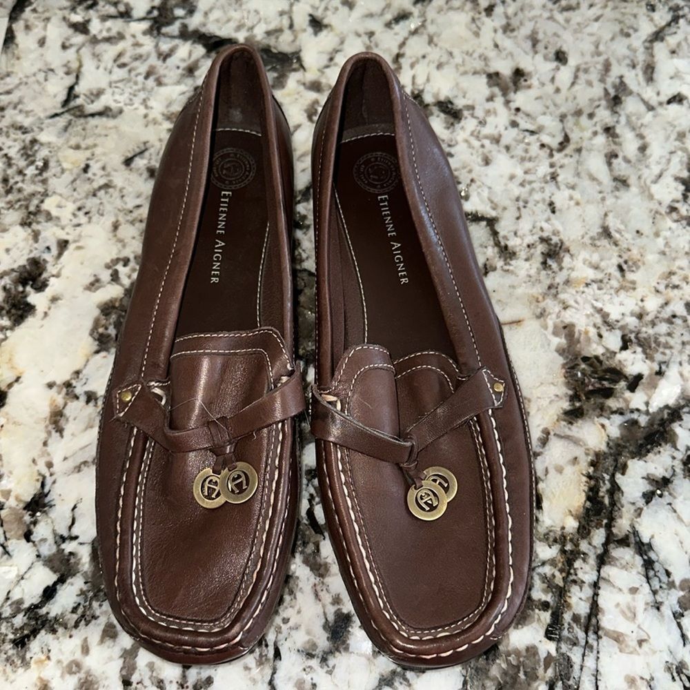 stienne aigner womens loafers